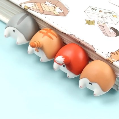 Cute Kawaii Animal Corgi Bookmarks